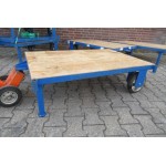 PROFESSIONELE transportkar met hefschamel. Gebruikt